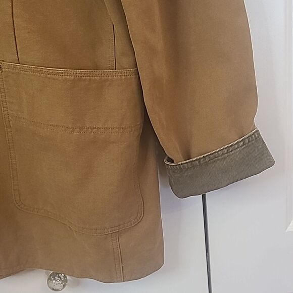 Vintage Territory Ahead Canvas Chore Coat Aztec Blanket Lined  Men's Size XXL - Picture 3 of 14